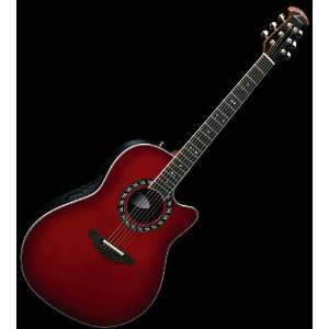   LEGEND ACOUSTIC ELECTRIC GUITAR w/ MOLDED CASE Musical Instruments