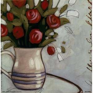  White Pitcher Bouquet   Poster by Maria Eva (6x6)