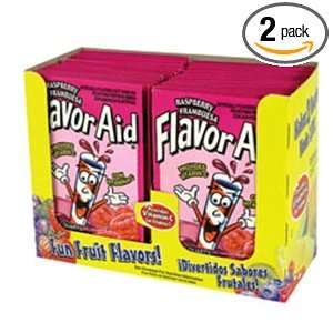 Flavor Aid Drink Mix, Raspberry, 0.15 Ounce (Pack of 2)  