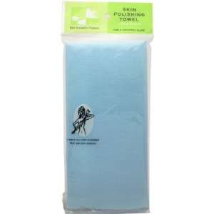  Bath Accessories Skin Polishing Towel Blue Beauty