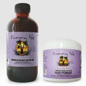   Jamaican Black Castor Oil 8oz. and Lavender Hair Pomade 4 oz. Beauty