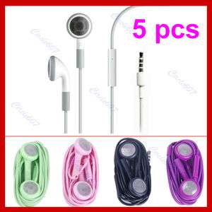 5mm Earphones Headphone Headset with Mic For iPhone 2G 3Gs 3G 4 