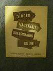 1940s Singer Dressmaking Sewing Guide Book  