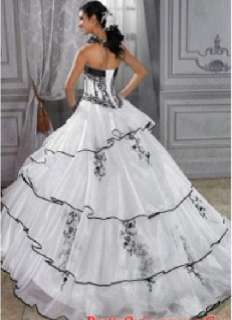   Wedding Bridal Bridesmaid Prom Ball Gown Evening Dresses  