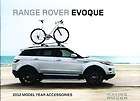 2012 range rover evoque accessories dealer sales brochure catalog 