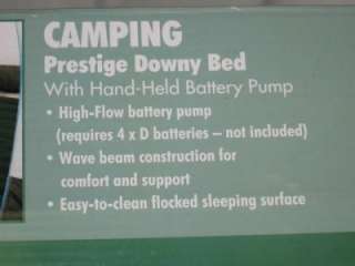 NEW Intex Camping Prestige Downy Bed & Pump Queen Size  