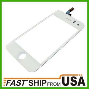 New White iPhone 3GS Touch Screen Glass Digitizer USA  