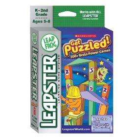 LeapFrog Leapster Learning Game Scholastic Get Puzzle  