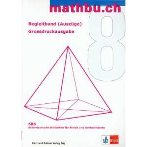 Mathbu.ch 8 Begleitband 8 (Auszug Kopiervorlagen). Grossschrift 