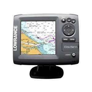 Lowrance Kartenplotter Elite (Basis), schwarz, 5m  Sport 