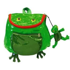 Rucksack Tasche Frosch Kinder wasserabweisend Frösche grün 