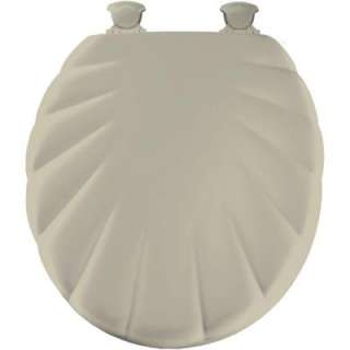Mayfair Round Closed Front Toilet Seat in Bone 22EC 006 at The Home 