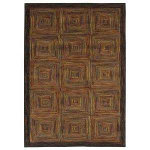 Shaw Living Rustic Blocks Multi 5 ft. 6 in. x 3 ft. 10 in. Accent Rug