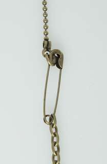 KR3W The Vessel Necklace in Antique Gold  Karmaloop   Global 
