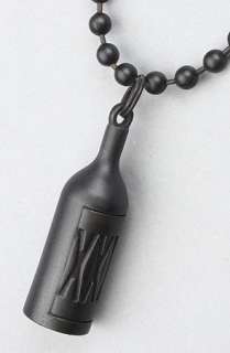 Caviar Cartel The Vodka Necklace in Black  Karmaloop   Global 