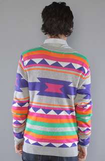 Joyrich The Native Cardigan in Gray Multi  Karmaloop   Global 