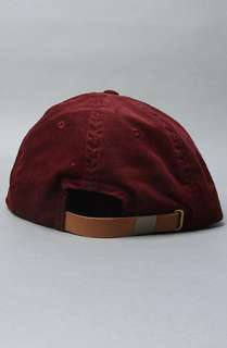 Brixton The Clark Hat in Burgundy Corduroy  Karmaloop   Global 