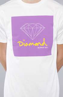 Diamond Supply Co. The OG Sign 2 Tee in White  Karmaloop   Global 