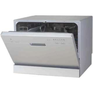 SPT Countertop Dishwasher in Silver with 6 wash cycles SD 2201S at The 