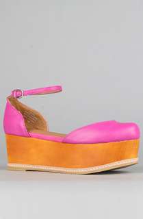 Jeffrey Campbell The Sue Bee Shoe in Neon Fuchsia  Karmaloop 