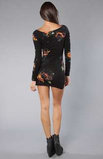 Insight The Axi Rose Dress in Black  Karmaloop   Global Concrete 