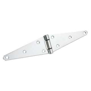 Everbilt 6 in. Zinc Plated Heavy Duty Strap Hinge 15404 at The Home 