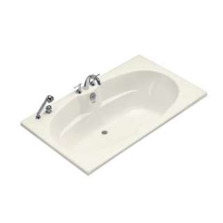 KOHLER 7242 Bath with Reversible Drain in White K 1132 0 at The Home 