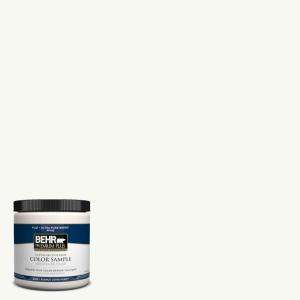 BEHR Premium Plus 8 oz. Behr Ultra Pure White Interior/Exterior Paint 