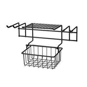 Racor 20 1/4 in. Garden Tool Rack with Removable Basket PGR 1R at The 