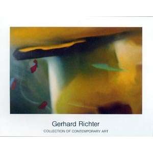 Kunstdruck Poster Gerhard Richter Abstraktes Bild 90 x 70  