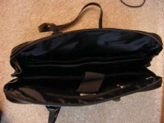   COLDWATER CREEK Black Hampton Computer LAPTOP Bag Purse Handbag NEW