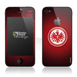 Design Skins für Apple iPhone 4 [mit Logo Cut]   Eintracht Frankfurt 
