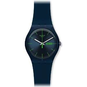 Swatch Damen Armbanduhr Blau Rebell SUON700 Swatch  Uhren