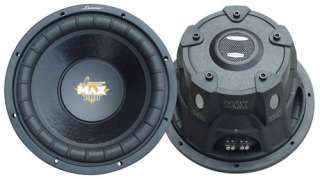 NEW Lanzar MAXP154D 15 2000W Car Audio Sub/Subwoofer 068888878845 