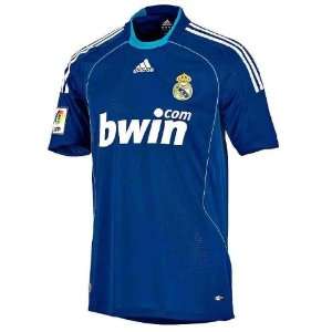 Adidas Real Madrid Auswärts Trikot blau 2008/2009 Farbe blau 