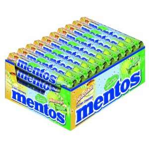 Mentos Pinacolada / Mojito Display mit 40 Rollen, 1er Pack (1 x 1.5 kg 
