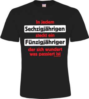 FUNSHIRT Geburtstag T Shirt 18 20 30 40 50 60 Rentner OLDTIMER S M L 