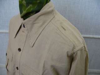 Afrikakorps Luftwaffe Tropenhemd khaki Langarm Hemd  