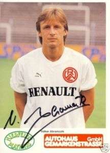 Volker Abramczik Rot Weiss Essen 1988/89 TOP AK +48855  