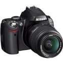 Nikon D40 SLR Digitalkamera (6 Megapixel) schwarz inkl. AF S DX 18 55 