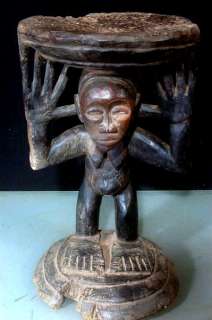 17866 Hocker der Luba, DR Kongo , Afrika  