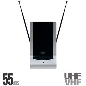 RCA ANT1251 Indoor Digital TV Antenna for UHF and VHF Channels 