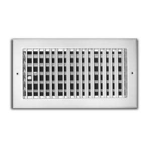 TruAire 12 in. x 6 in. Adjustable 1 Way Wall/Ceiling Register H210VM 