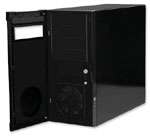 Ultra Grid ATX Mid Tower Case with Clear Side, Front USB and Audio 