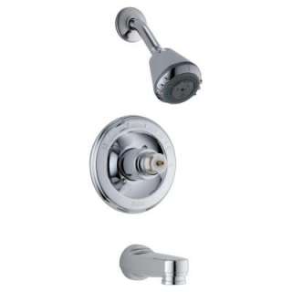 Delta Innovations Tub and Shower Trim Kit Only in Chrome T14430 LHP at 