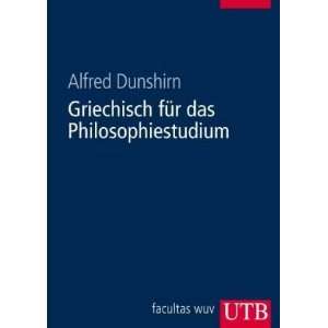   für das Philosophiestudium  Alfred Dunshirn Bücher