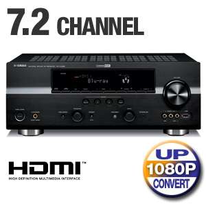 Yamaha RX V1065BL Home Theater Receiver   7.2 Channel, 1080p Upscaling 