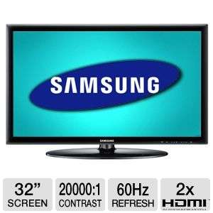 Samsung UN32D4003 32 LED HDTV   720p, 60Hz, 200001 Dynamic, 2 HDMI 