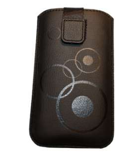 Handytasche Sony Ericsson Xperia arc S   schwarz Leder   Etui Handy 