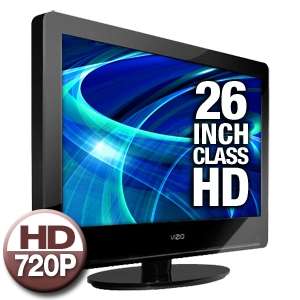 Vizio VA26LHDTV10T 26 LCD HDTV   720p, 1366x768, 8001 Native, 24001 